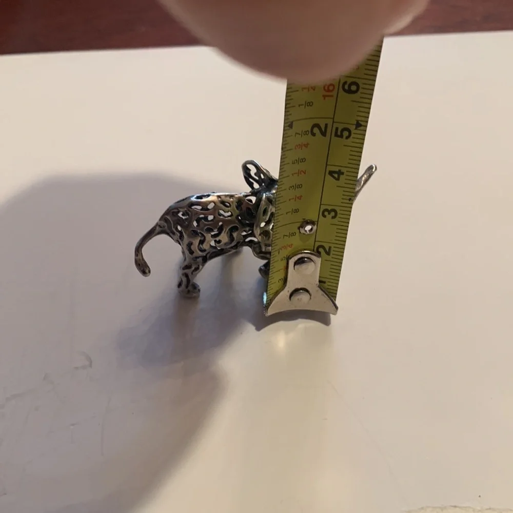 Pewter Elephant Figurine